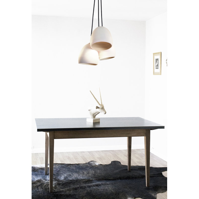 Clay 3 - Light Pendant, Incandescent, 100" H, Black