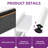 Reversible 110Cm W Computer Desk,Home Office Desk Gaming Table With Storage Shelf&LED Lights-1480465963