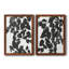 Silhouette de Pothos I - ensemble de 2 peintures sur toile encadrées-1899658893-1899658895