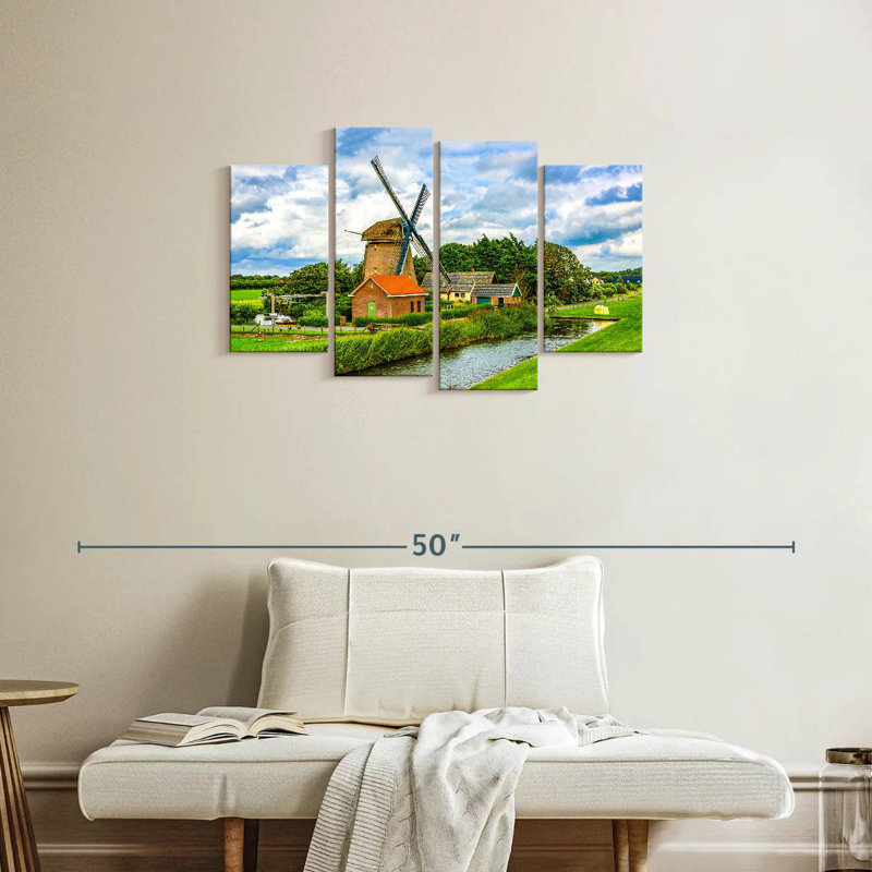 Alvord Dutch Windmill Farm, 22" H x 36" W