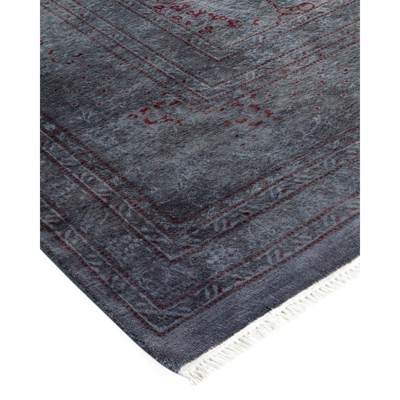 Yoshiaki One-of-a-Kind 9' 1" X 12' 0" Hand Knotted Area Rug