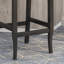 Tabouret de comptoir contemporain à oreilles capitonné 31 po, ensemble de 2-2083021378