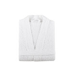 Be Vegan 100% Cotton Waffle Gender Neutral Mid-Calf Bathrobe with Pockets