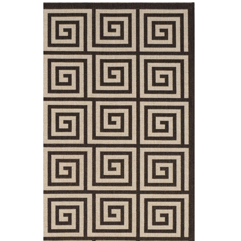 Tapis géométrique Gowanus 100 Performance, Rectangle 6 pi x 9 pi