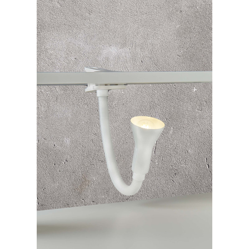 Suter Clip On Lamp, White
