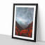 Rainbow over the Mountains in Italy - Picture Frame Graphic Art Print-56864235-56864240