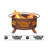 Collegiate Series 16" H x 30" W Steel Outdoor Fire Pit with Lid-7184516