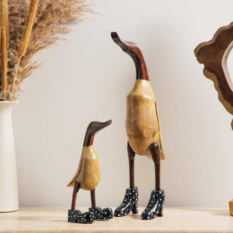 Erk Animals Figurines & Sculptures, Dark Brown