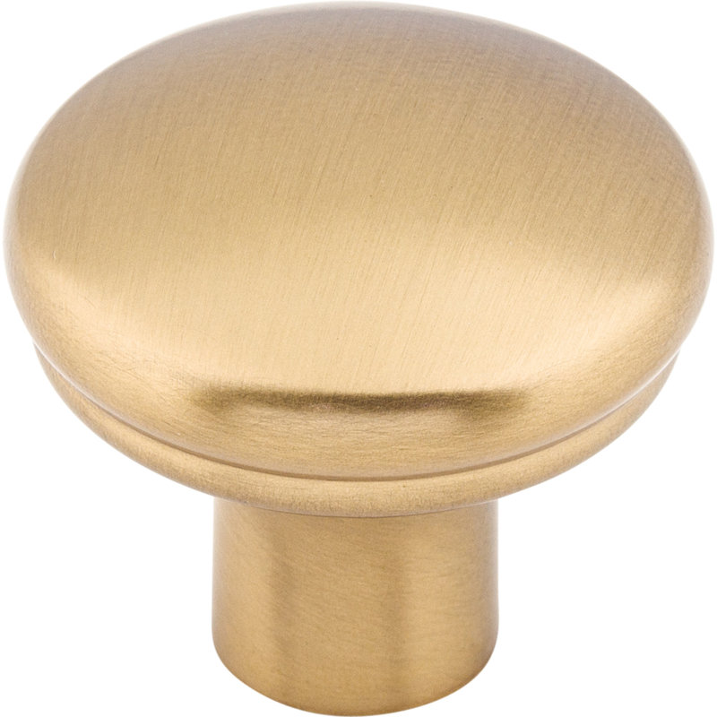 Julian 1 3/8" Length Oval Knob, 1 1/4" Length, Honey Bronze