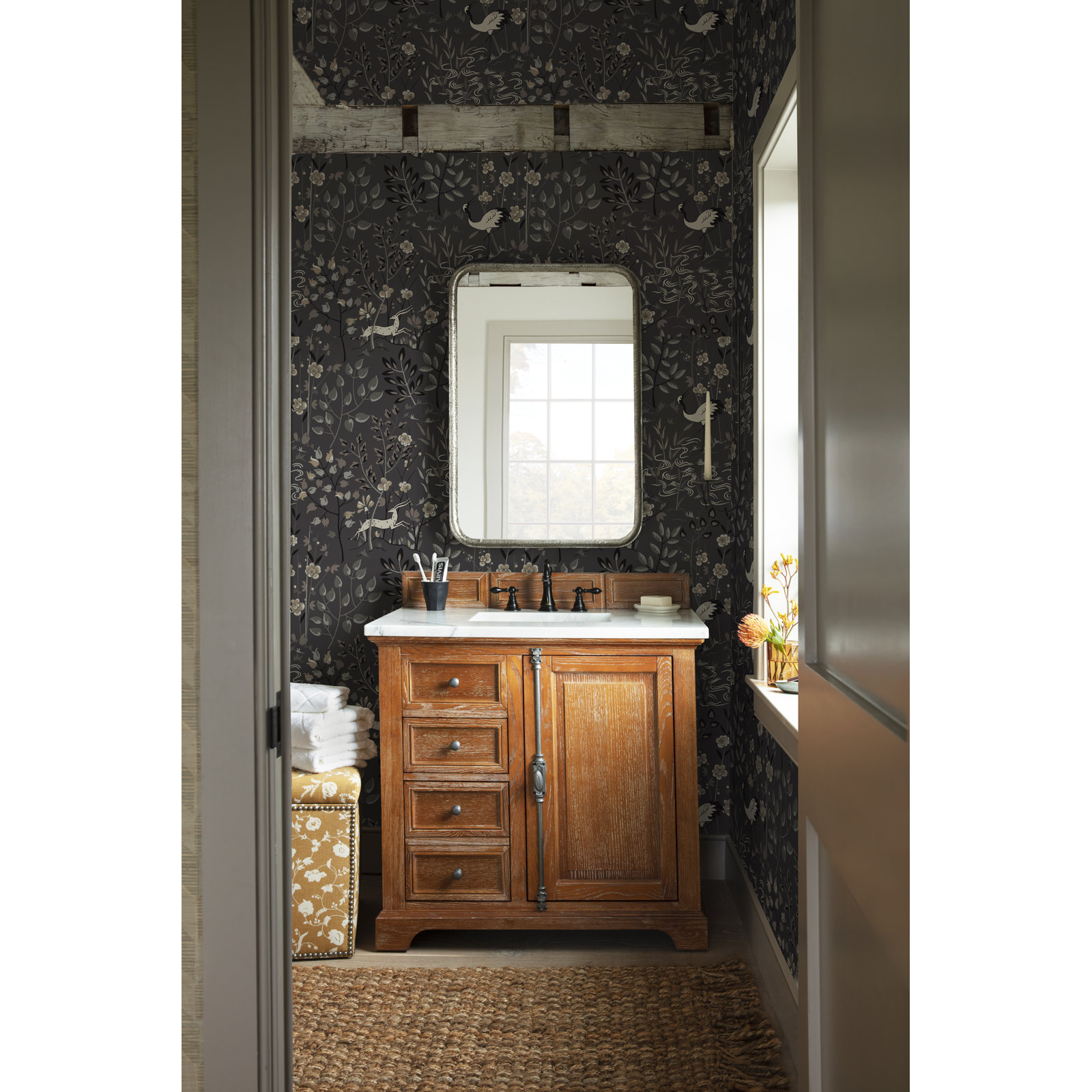 Principle 24" Mirror, Silver