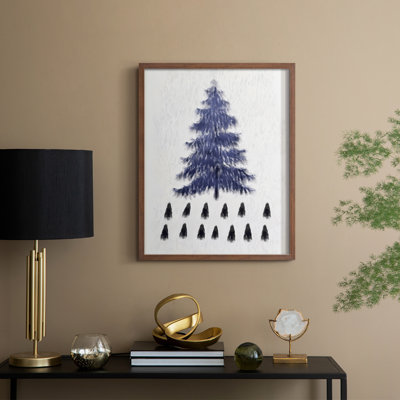 Reproduction encadrée - bois massif