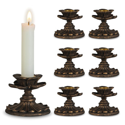 Metal Tabletop Candlestick
