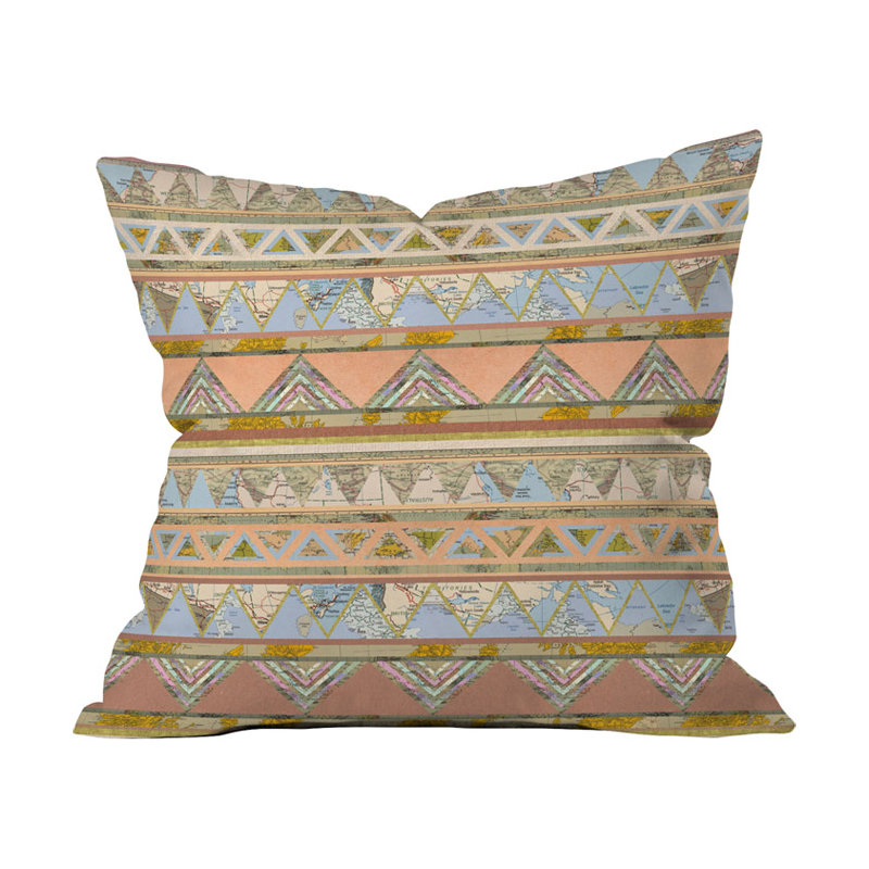 Coussin bianca perdu, 18 po x 18 po