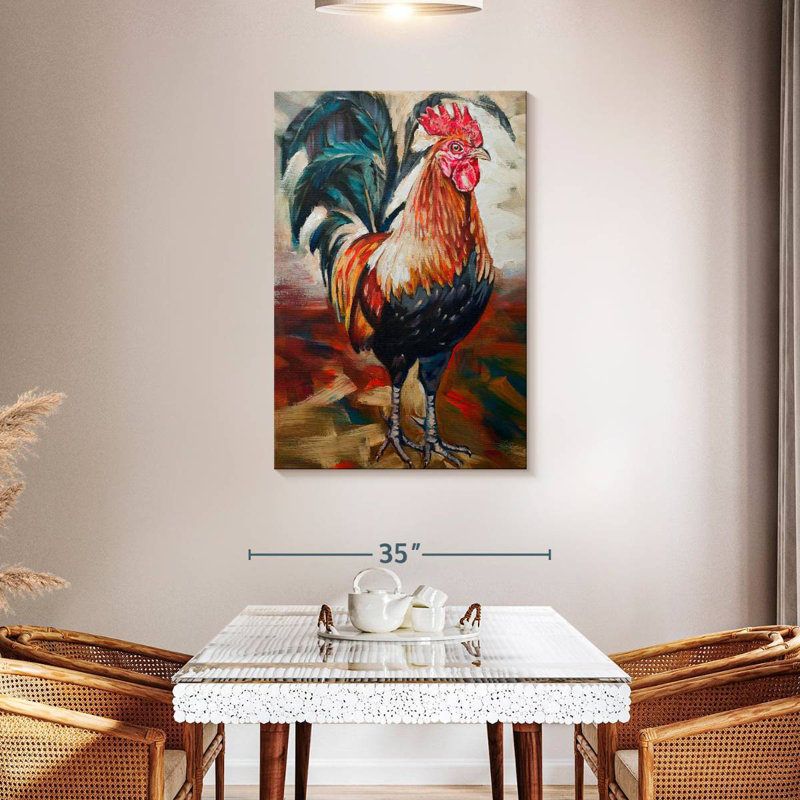 Coq Brampt Solo, H 45 po x l 30 po
