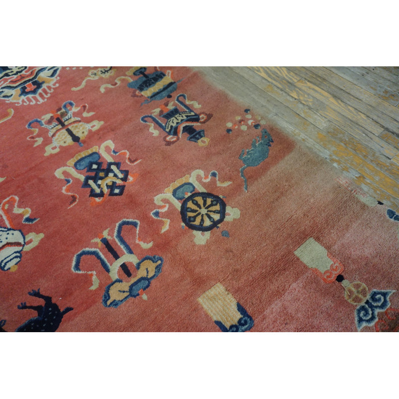 Tapis de couloir antique en laine