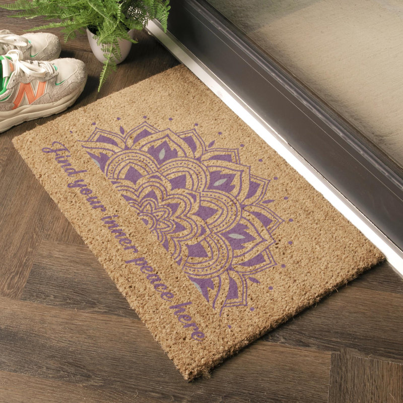 Imani Non-Slip Indoor Doormat, Rectangle 40 x 60 cm