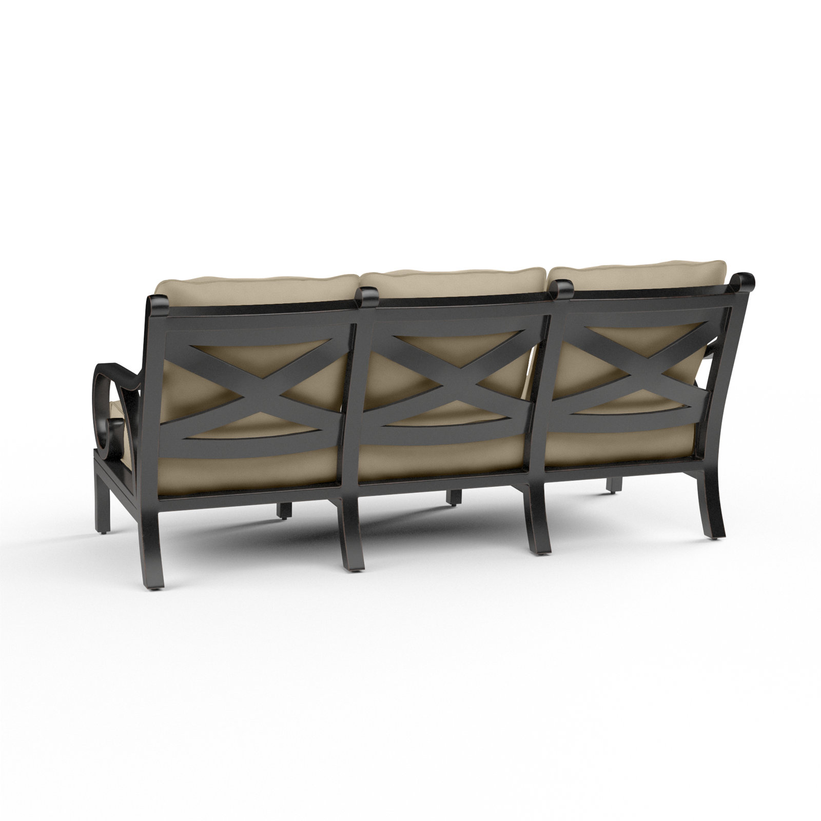 Monterey 81" Sunbrella® Patio Sofa, Linen Stone Sunbrella®