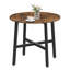 Brillion Round Metal Base Dining Table-1187180116