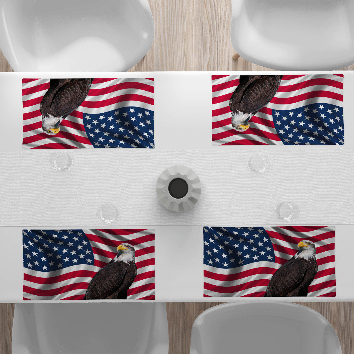 Eagle Emblem Quilted Placemat NCU0TV1902