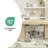 Manzelli Modern Abstract Green Cream Area Rug-1711487533