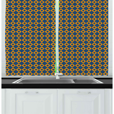 Pointed Kitchen Curtain