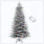 Arbre de Noël artificiel enneigé