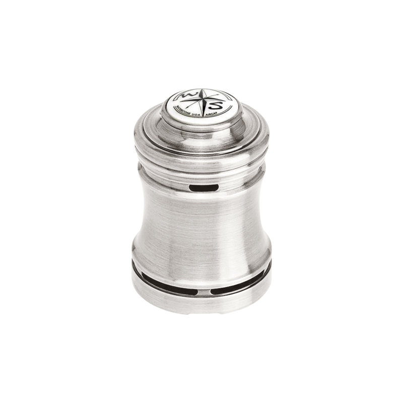 Traditional Single Port Air Gap, Satin Nickel