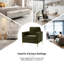 Fauteuil club capitonné en velours Cedarpoint-1571821690