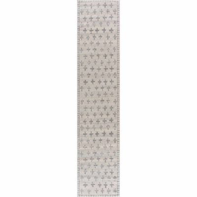 Dounia Transitional Performance Gray Area Rug