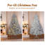 Sliver Pre-lit Artificial Christmas Tree-1741602318