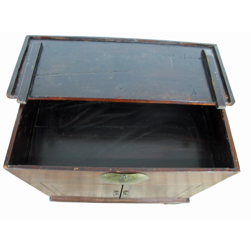 Early Solid Wood Accent Cabinet