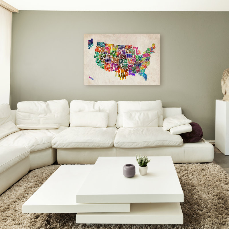 Modern & Contemporary, 30" H x 47" W x 2" D