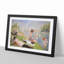 Bathers by Georges Seurat - Picture Frame Painting on MDF-62747822-62747823