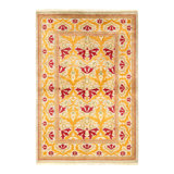 Rosmundo One-of-a-Kind 4' 2" X 6' 2" Hand Knotted Area Rug