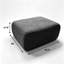 Pouf en chenille de 100 cm-1879565875