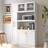 Multi-Layer Pull-Out Kitchen Storage Rack With 4 Doors-1244121267