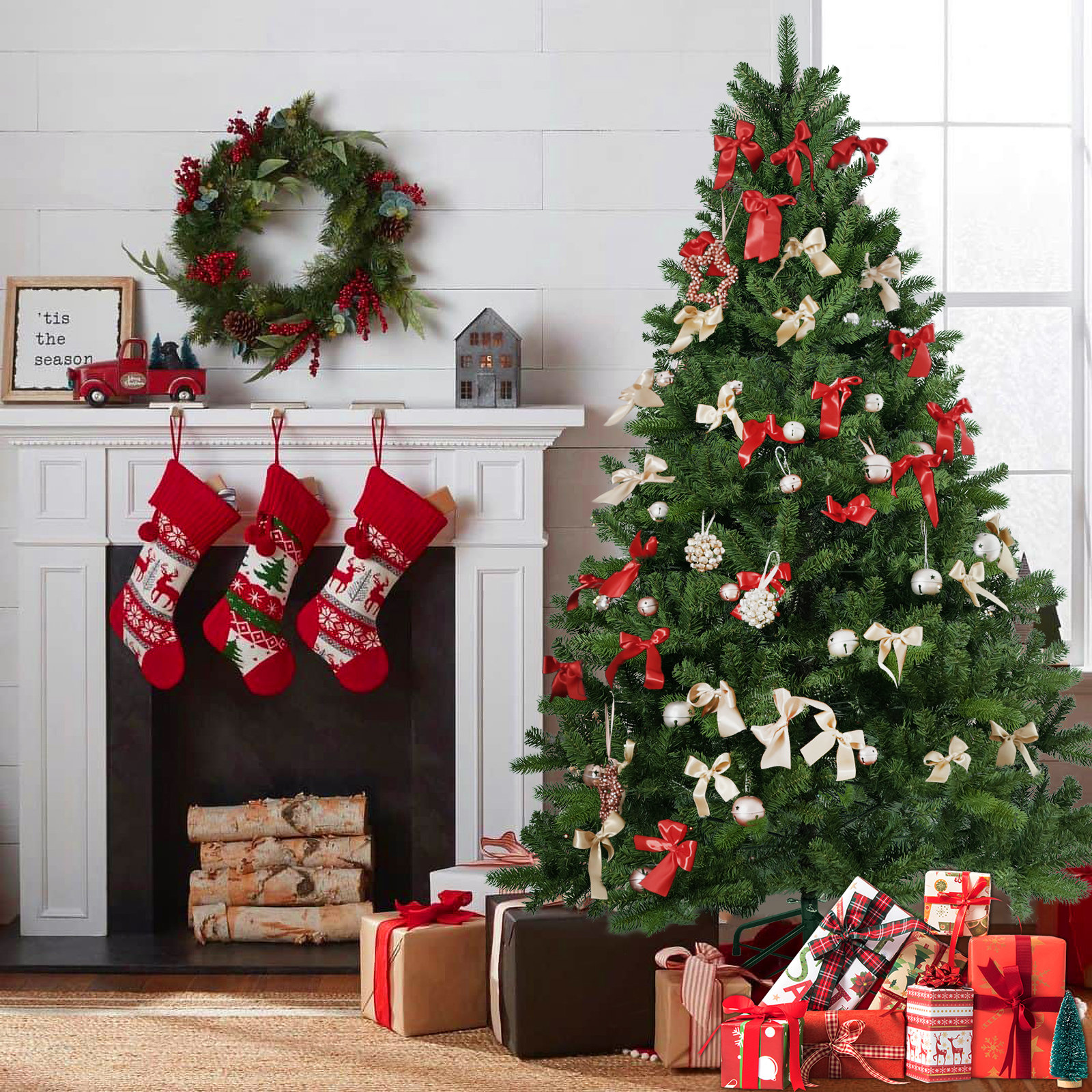Spruce Christmas Tree, 8 Ft