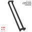 Matte Black Push/Pull Door Handle-92480076