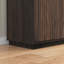 Buffet 4 portes en bois avec prise de courant-130171686