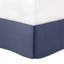 Ensemble d'édredon brodé 8 pièces très grand bleu marine-119417097-119417098
