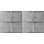 Generic 48.5'' L x 24.5'' W Tin Glue Up Ceiling Tile In Shiny Silver