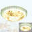 Mediterranean Style Seashell Shade Led Ceiling Lighting