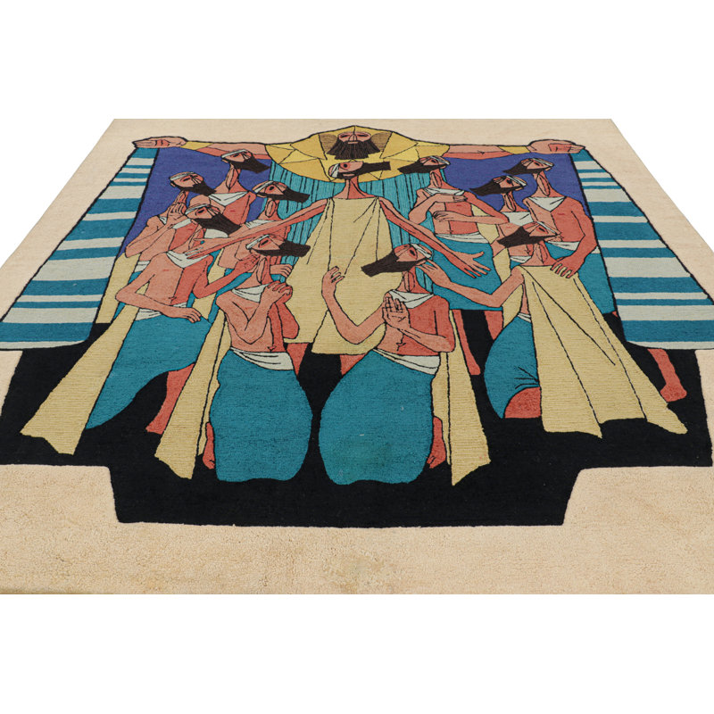 One-of-a-Kind 10'x10'6” Hand Tufted Area Rug
