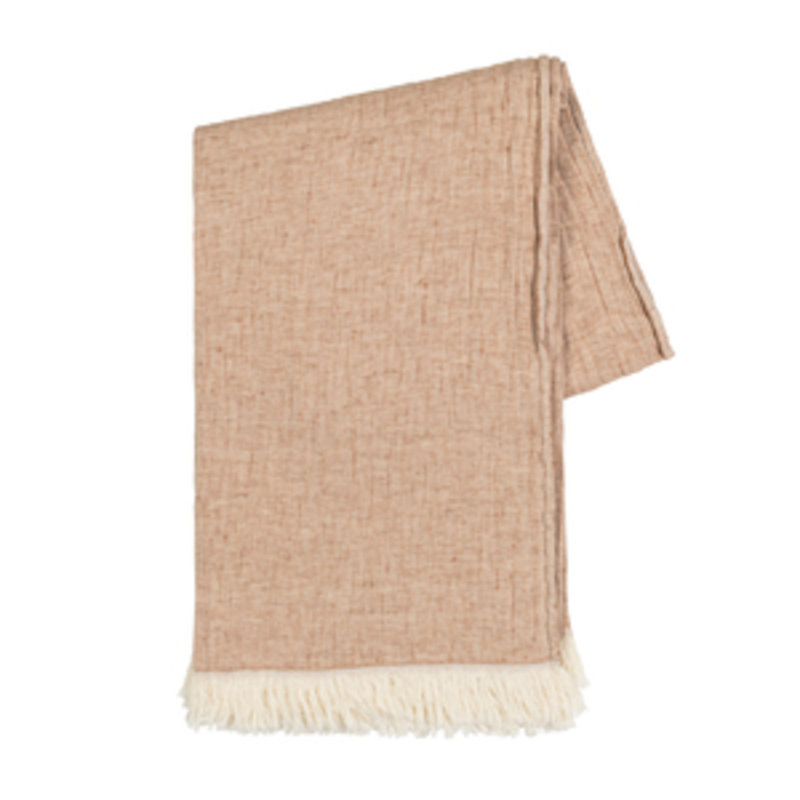 Soho Throw Blanket, Rust