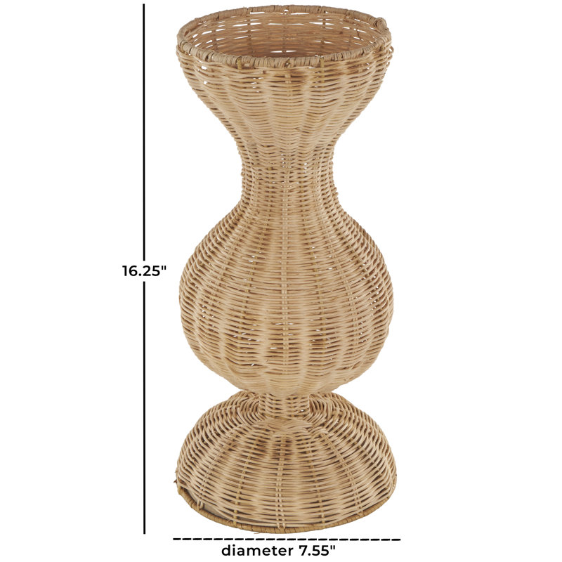 16.25'' Rattan Table Vase