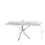 Fraire Metal Base Dining Table