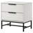2-Drawer Nightstand Bedside Table