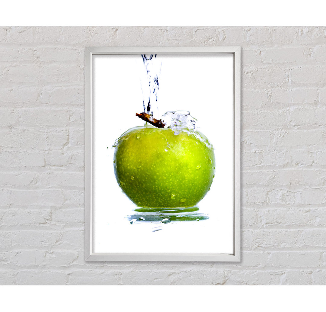 Apple Waterfall - Einzelner Bilderrahmen Kunstdrucke auf Leinwand