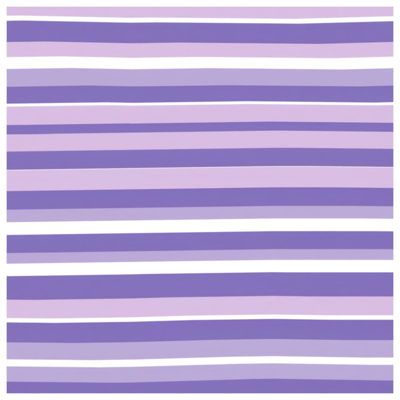 Tapis de bain mauve à rayures mauves, L 24 po x L 17 po