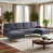 Tissu gris